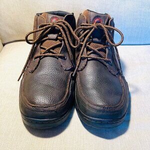 Merrell Mountain Kicks brown leather ankle boot Men's 12 chukka comfort